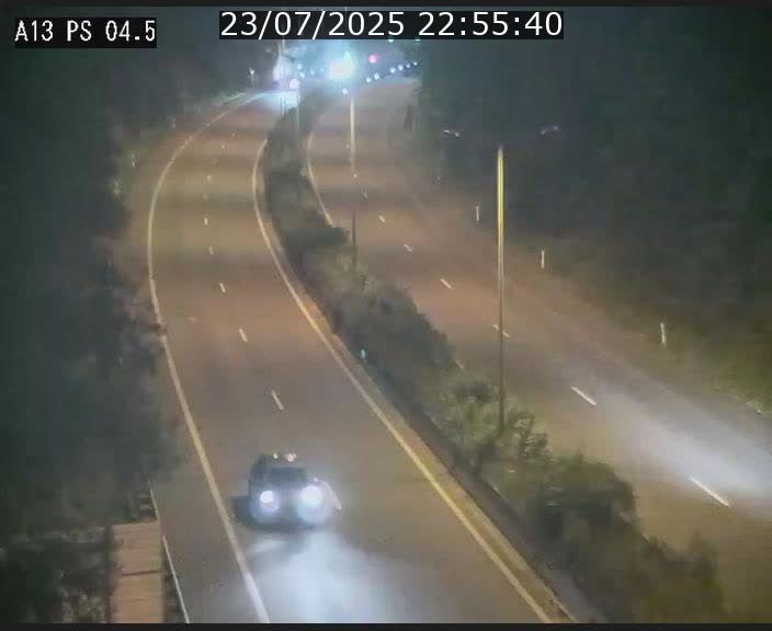 Traffic live webcam Luxembourg Differdange - A13 direction Esch-sur-Alzette - BK 4.5