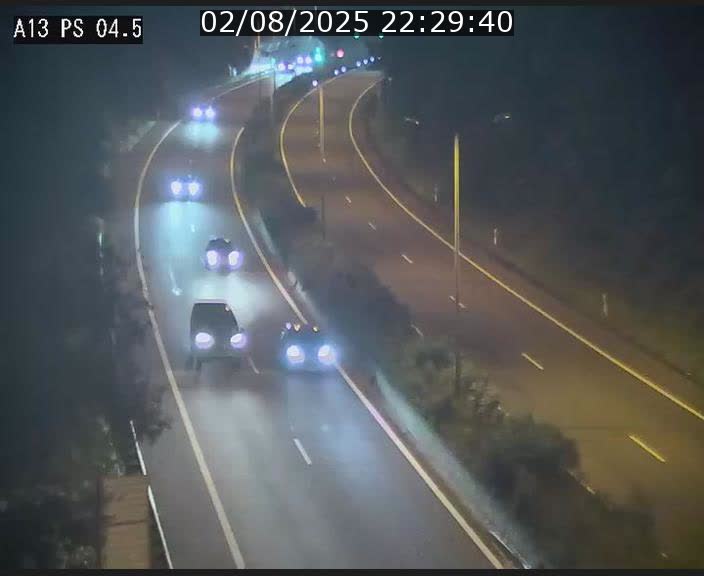 Traffic live webcam Luxembourg Differdange - A13 direction Esch-sur-Alzette - BK 4.5