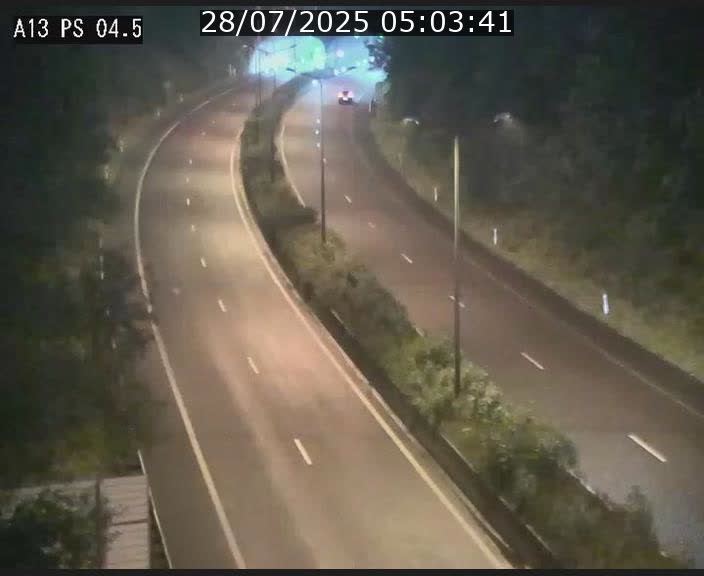 Traffic live webcam Luxembourg Differdange - A13 direction Esch-sur-Alzette - BK 4.5