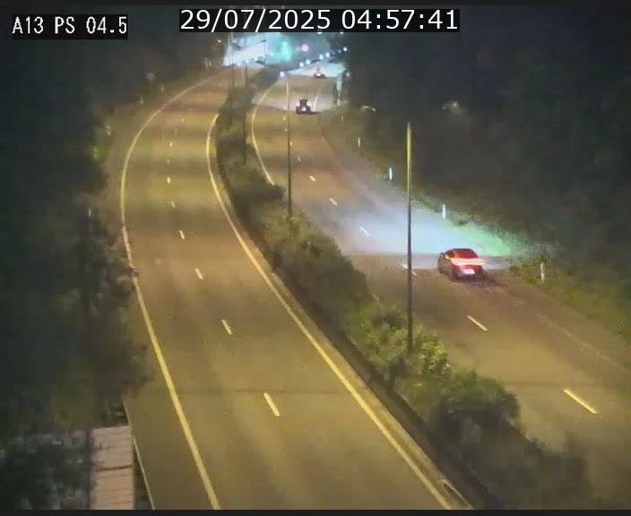 Traffic live webcam Luxembourg Differdange - A13 direction Esch-sur-Alzette - BK 4.5