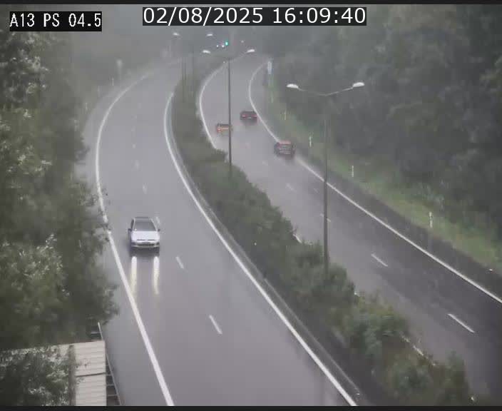 Traffic live webcam Luxembourg Differdange - A13 direction Esch-sur-Alzette - BK 4.5