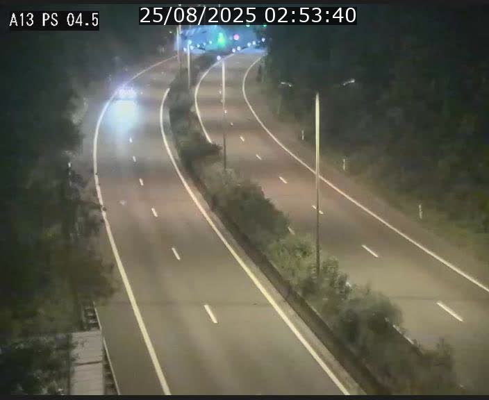Traffic live webcam Luxembourg Differdange - A13 direction Esch-sur-Alzette - BK 4.5