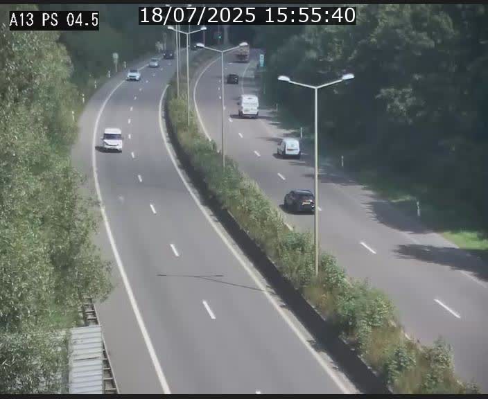 <h2>Traffic live webcam Luxembourg Differdange - A13 direction Esch-sur-Alzette - BK 4.5</h2>