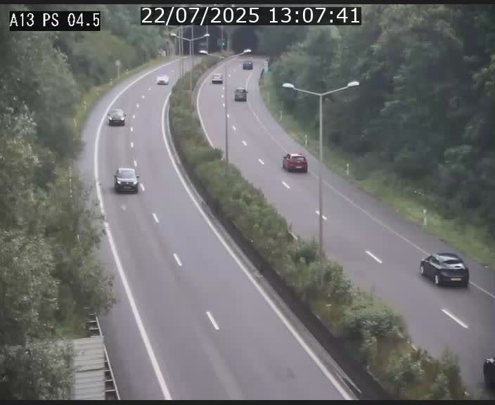 <h2>Traffic live webcam Luxembourg Differdange - A13 direction Esch-sur-Alzette - BK 4.5</h2>