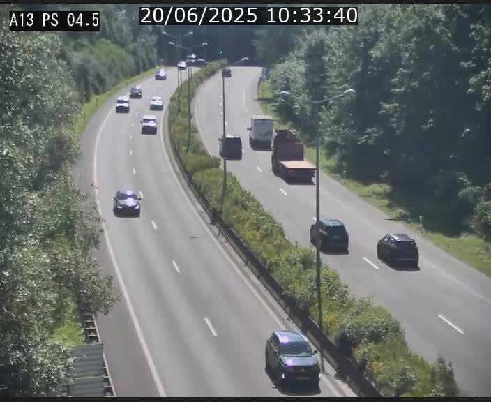 <h2>Traffic live webcam Luxembourg Differdange - A13 direction Esch-sur-Alzette - BK 4.5</h2>