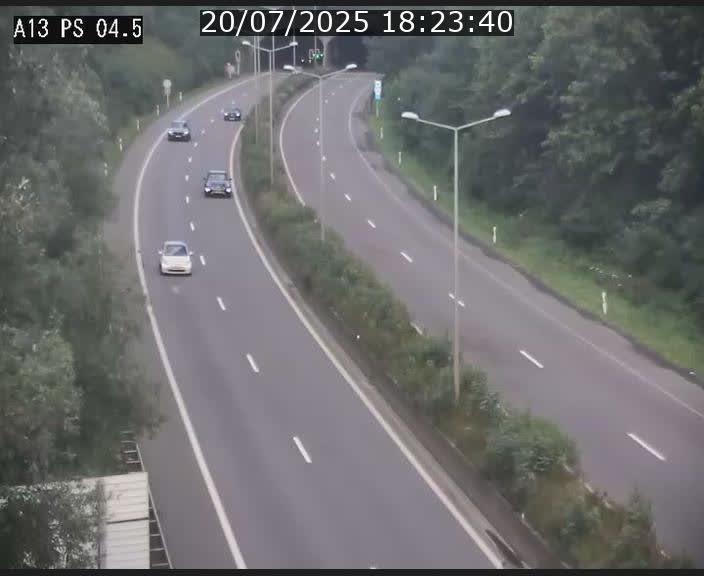 <h2>Traffic live webcam Luxembourg Differdange - A13 direction Esch-sur-Alzette - BK 4.5</h2>