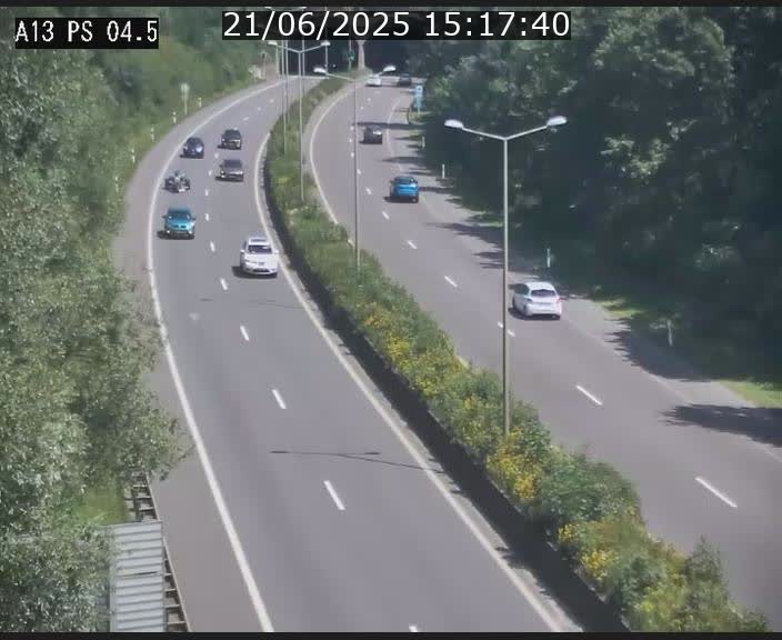 <h2>Traffic live webcam Luxembourg Differdange - A13 direction Esch-sur-Alzette - BK 4.5</h2>
