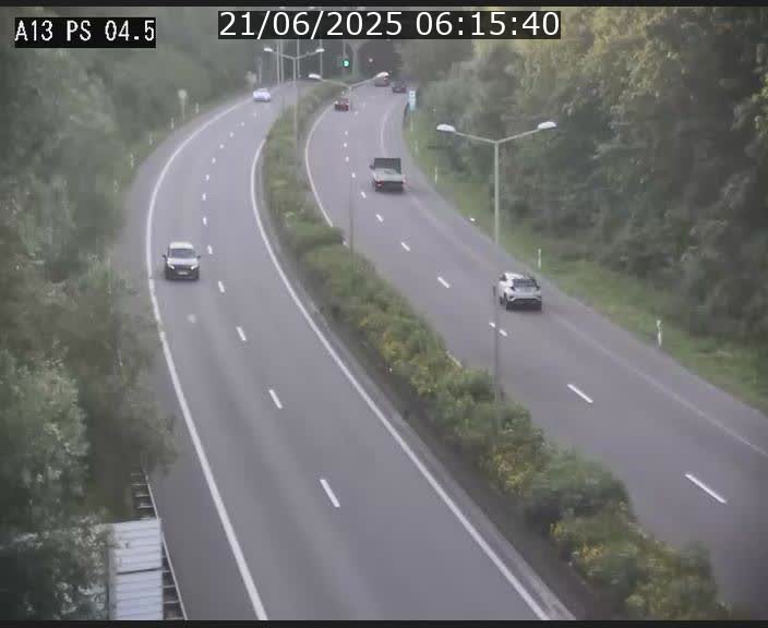 <h2>Traffic live webcam Luxembourg Differdange - A13 direction Esch-sur-Alzette - BK 4.5</h2>