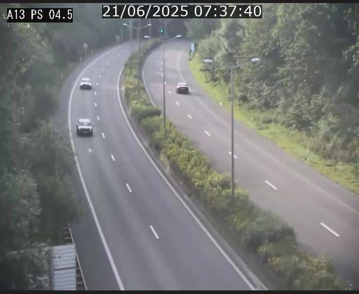 <h2>Traffic live webcam Luxembourg Differdange - A13 direction Esch-sur-Alzette - BK 4.5</h2>
