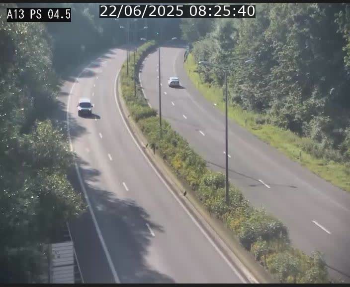 <h2>Traffic live webcam Luxembourg Differdange - A13 direction Esch-sur-Alzette - BK 4.5</h2>