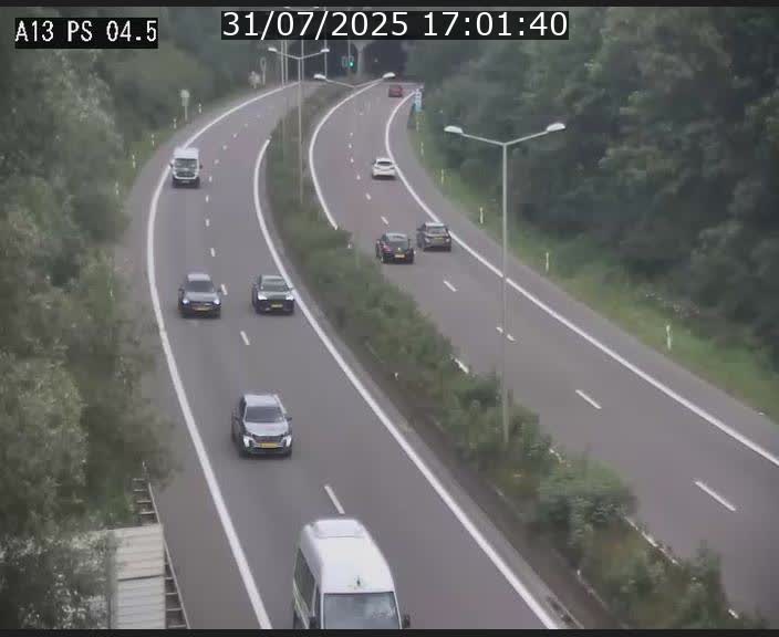 <h2>Traffic live webcam Luxembourg Differdange - A13 direction Esch-sur-Alzette - BK 4.5</h2>