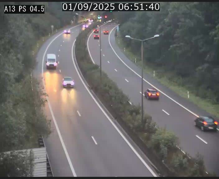 <h2>Traffic live webcam Luxembourg Differdange - A13 direction Esch-sur-Alzette - BK 4.5</h2>