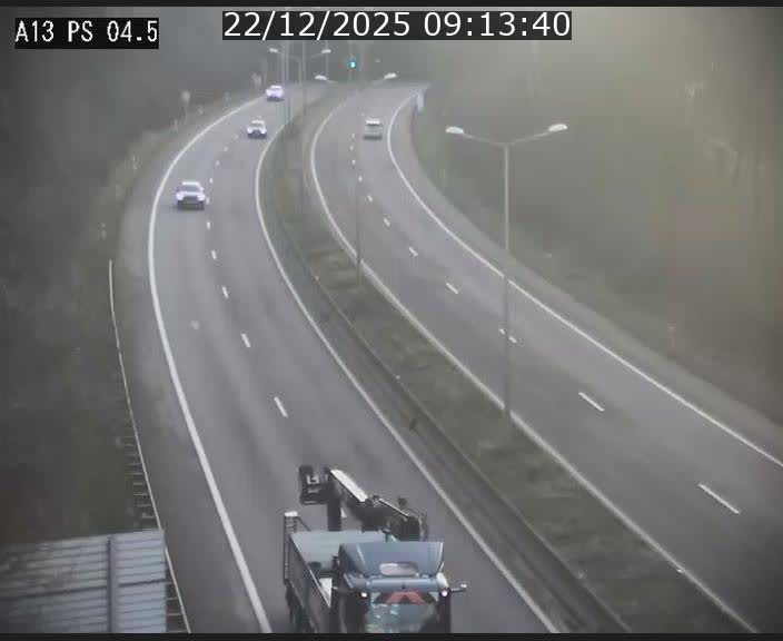 <h2>Traffic live webcam Luxembourg Differdange - A13 direction Esch-sur-Alzette - BK 4.5</h2>