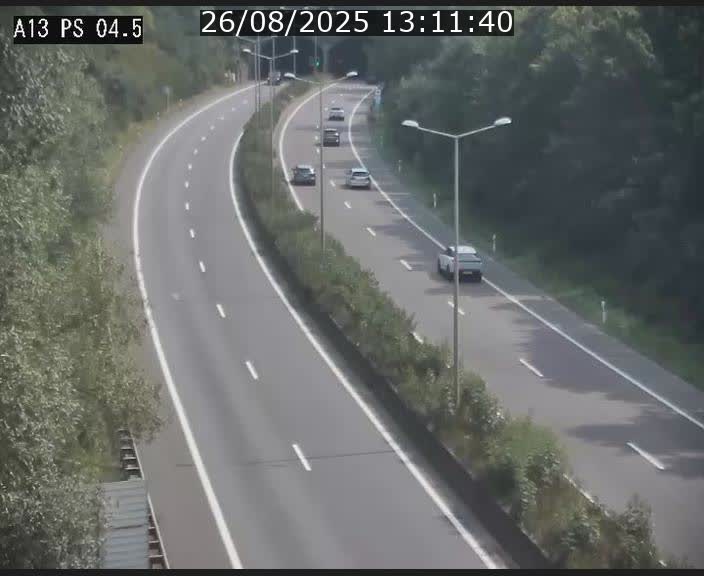 <h2>Traffic live webcam Luxembourg Differdange - A13 direction Esch-sur-Alzette - BK 4.5</h2>