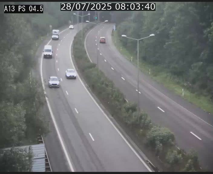 <h2>Traffic live webcam Luxembourg Differdange - A13 direction Esch-sur-Alzette - BK 4.5</h2>