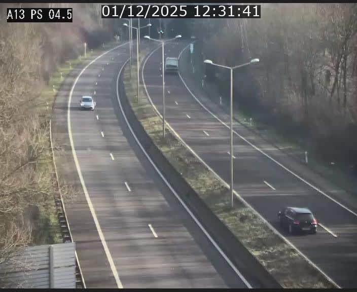 <h2>Traffic live webcam Luxembourg Differdange - A13 direction Esch-sur-Alzette - BK 4.5</h2>