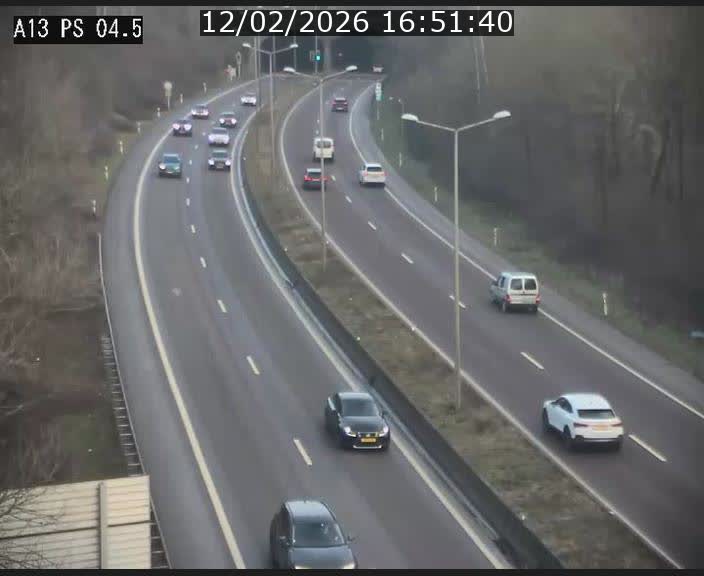 <h2>Traffic live webcam Luxembourg Differdange - A13 direction Esch-sur-Alzette - BK 4.5</h2>