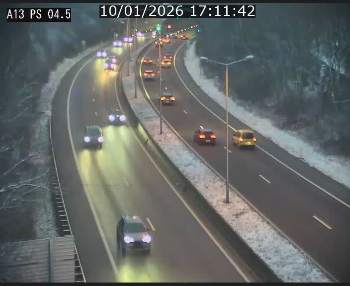 <h2>Traffic live webcam Luxembourg Differdange - A13 direction Esch-sur-Alzette - BK 4.5</h2>