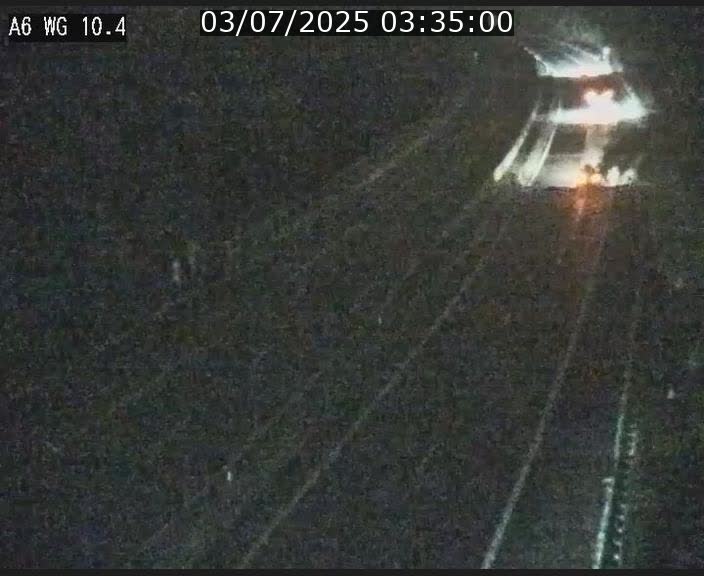 <h2>Traffic live webcam Luxembourg Mamer - A6 - BK 10.4 - direction Luxembourg/France/Allemagne</h2>