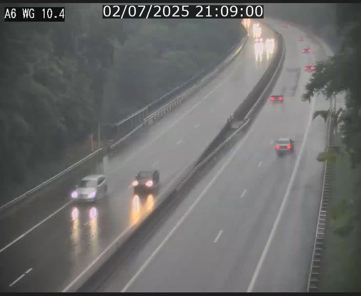 <h2>Traffic live webcam Luxembourg Mamer - A6 - BK 10.4 - direction Luxembourg/France/Allemagne</h2>