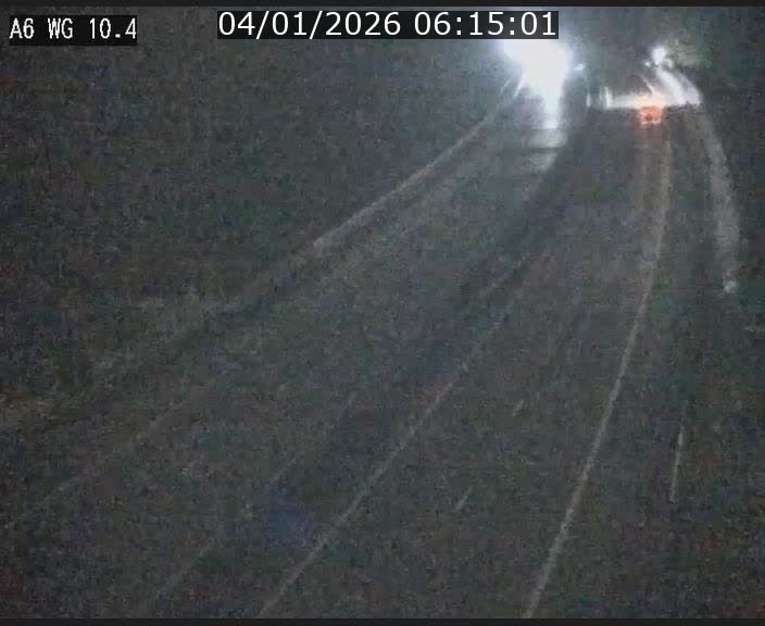 <h2>Traffic live webcam Luxembourg Mamer - A6 - BK 10.4 - direction Luxembourg/France/Allemagne</h2>