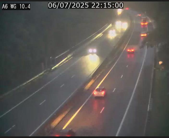 <h2>Traffic live webcam Luxembourg Mamer - A6 - BK 10.4 - direction Luxembourg/France/Allemagne</h2>