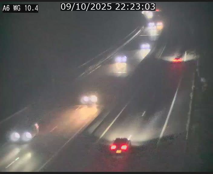 <h2>Traffic live webcam Luxembourg Mamer - A6 - BK 10.4 - direction Luxembourg/France/Allemagne</h2>