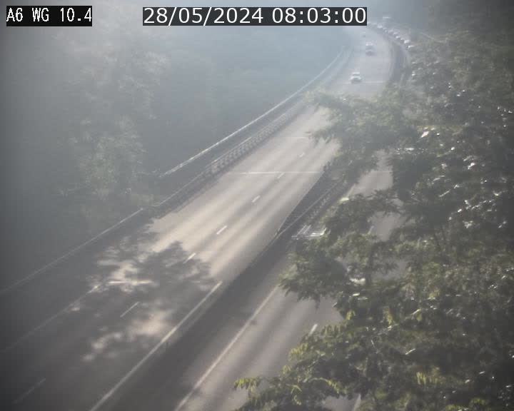 <h2>Traffic live webcam Luxembourg Mamer - A6 - BK 10.4 - direction Luxembourg/France/Allemagne</h2>