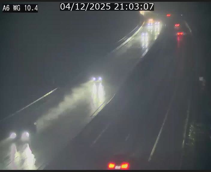 <h2>Traffic live webcam Luxembourg Mamer - A6 - BK 10.4 - direction Luxembourg/France/Allemagne</h2>