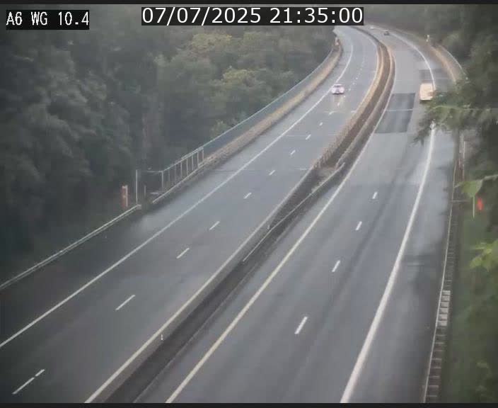 <h2>Traffic live webcam Luxembourg Mamer - A6 - BK 10.4 - direction Luxembourg/France/Allemagne</h2>
