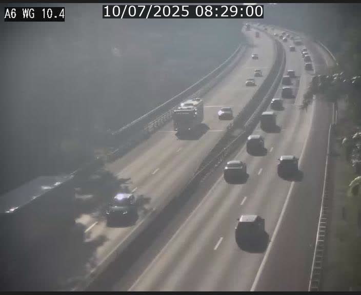 <h2>Traffic live webcam Luxembourg Mamer - A6 - BK 10.4 - direction Luxembourg/France/Allemagne</h2>