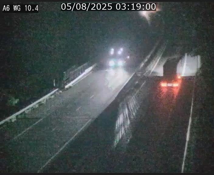 Traffic live webcam Luxembourg Mamer - A6 - BK 10.4 - direction Luxembourg/France/Allemagne