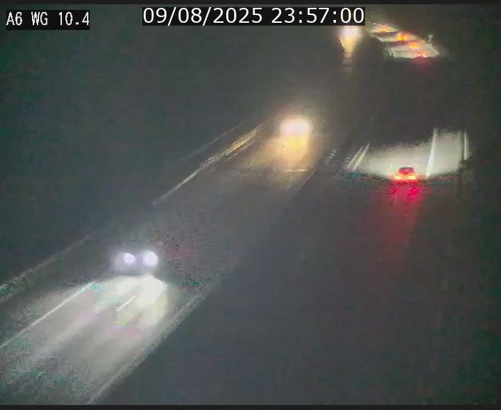<h2>Traffic live webcam Luxembourg Mamer - A6 - BK 10.4 - direction Luxembourg/France/Allemagne</h2>