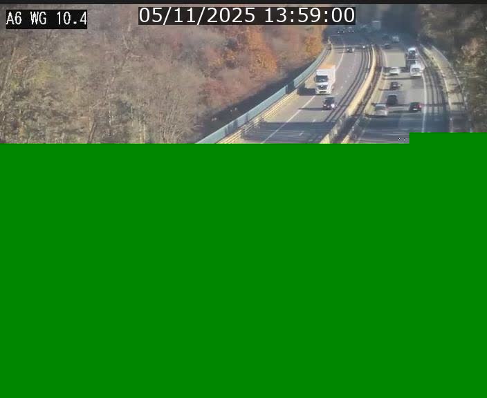 <h2>Traffic live webcam Luxembourg Mamer - A6 - BK 10.4 - direction Luxembourg/France/Allemagne</h2>