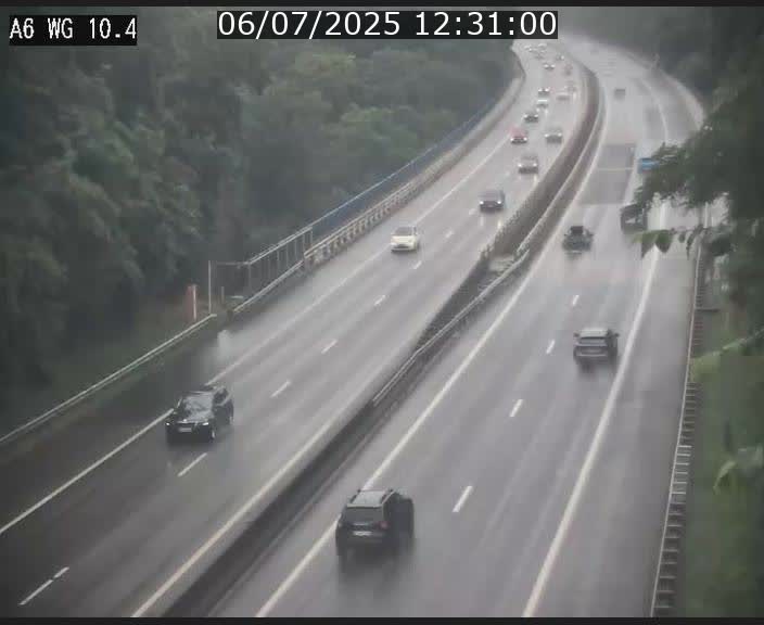 <h2>Traffic live webcam Luxembourg Mamer - A6 - BK 10.4 - direction Luxembourg/France/Allemagne</h2>