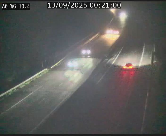 <h2>Traffic live webcam Luxembourg Mamer - A6 - BK 10.4 - direction Luxembourg/France/Allemagne</h2>