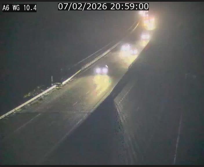 <h2>Traffic live webcam Luxembourg Mamer - A6 - BK 10.4 - direction Luxembourg/France/Allemagne</h2>
