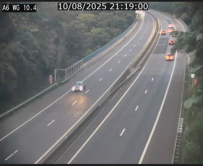 <h2>Traffic live webcam Luxembourg Mamer - A6 - BK 10.4 - direction Luxembourg/France/Allemagne</h2>