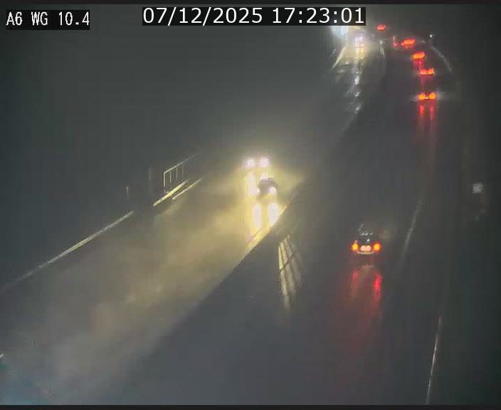 <h2>Traffic live webcam Luxembourg Mamer - A6 - BK 10.4 - direction Luxembourg/France/Allemagne</h2>