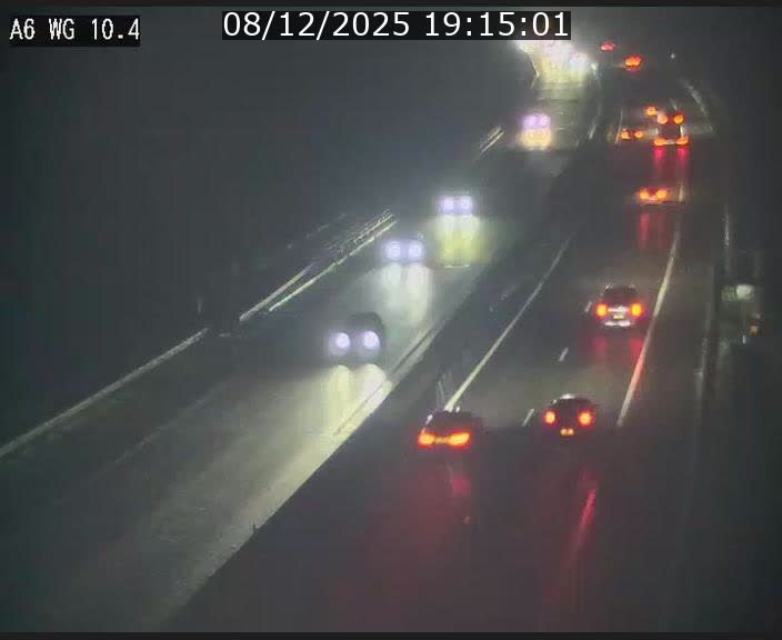 <h2>Traffic live webcam Luxembourg Mamer - A6 - BK 10.4 - direction Luxembourg/France/Allemagne</h2>