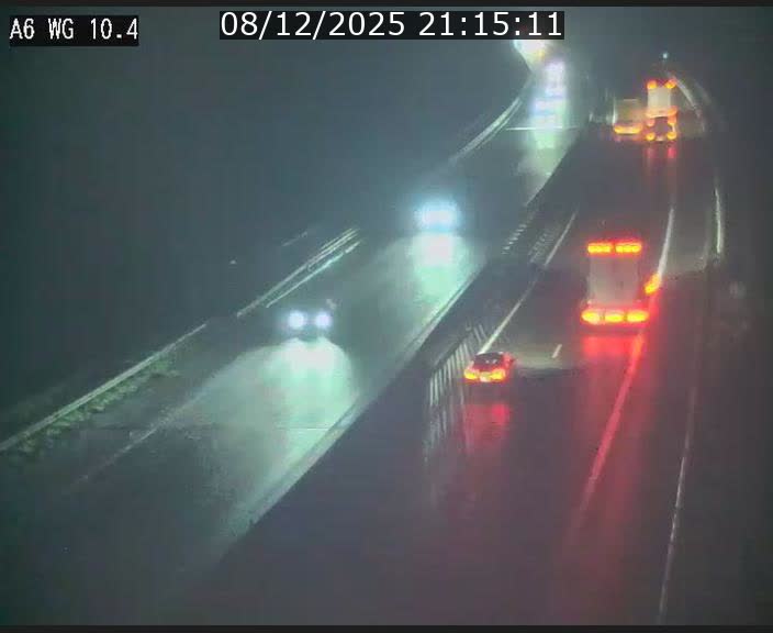 <h2>Traffic live webcam Luxembourg Mamer - A6 - BK 10.4 - direction Luxembourg/France/Allemagne</h2>