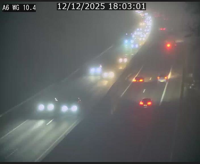 <h2>Traffic live webcam Luxembourg Mamer - A6 - BK 10.4 - direction Luxembourg/France/Allemagne</h2>