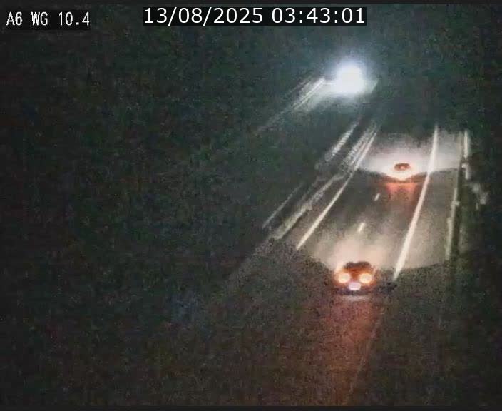 <h2>Traffic live webcam Luxembourg Mamer - A6 - BK 10.4 - direction Luxembourg/France/Allemagne</h2>