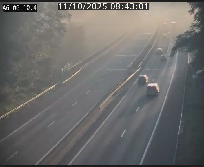 <h2>Traffic live webcam Luxembourg Mamer - A6 - BK 10.4 - direction Luxembourg/France/Allemagne</h2>