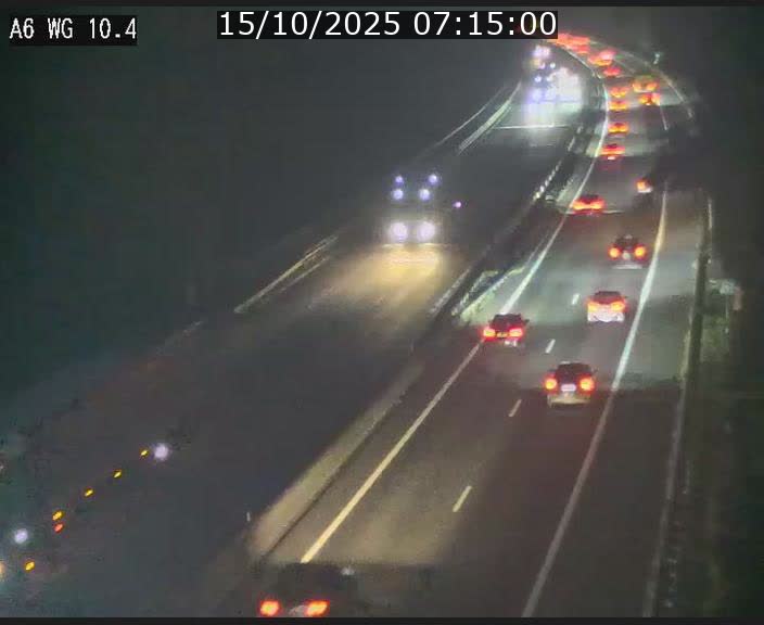 <h2>Traffic live webcam Luxembourg Mamer - A6 - BK 10.4 - direction Luxembourg/France/Allemagne</h2>