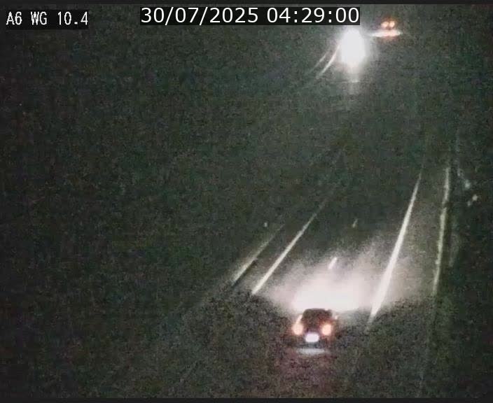 <h2>Traffic live webcam Luxembourg Mamer - A6 - BK 10.4 - direction Luxembourg/France/Allemagne</h2>