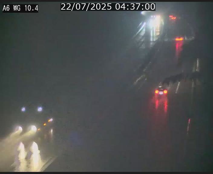 <h2>Traffic live webcam Luxembourg Mamer - A6 - BK 10.4 - direction Luxembourg/France/Allemagne</h2>