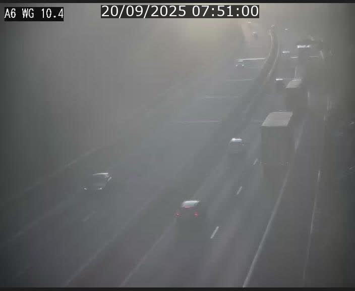 <h2>Traffic live webcam Luxembourg Mamer - A6 - BK 10.4 - direction Luxembourg/France/Allemagne</h2>