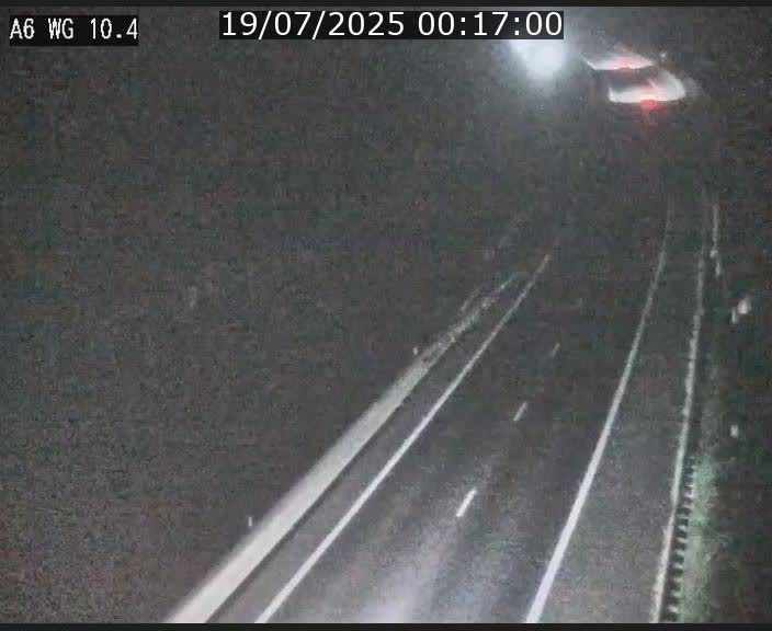 <h2>Traffic live webcam Luxembourg Mamer - A6 - BK 10.4 - direction Luxembourg/France/Allemagne</h2>