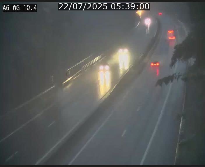 <h2>Traffic live webcam Luxembourg Mamer - A6 - BK 10.4 - direction Luxembourg/France/Allemagne</h2>